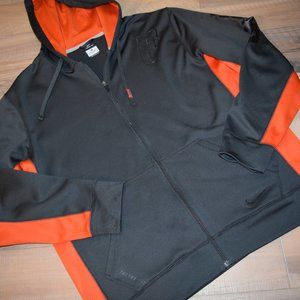 NIKE FLORIDA GATORS Full Zip Up HOODIE SWEATSHIRT Spell Out Therma-Fit #H16